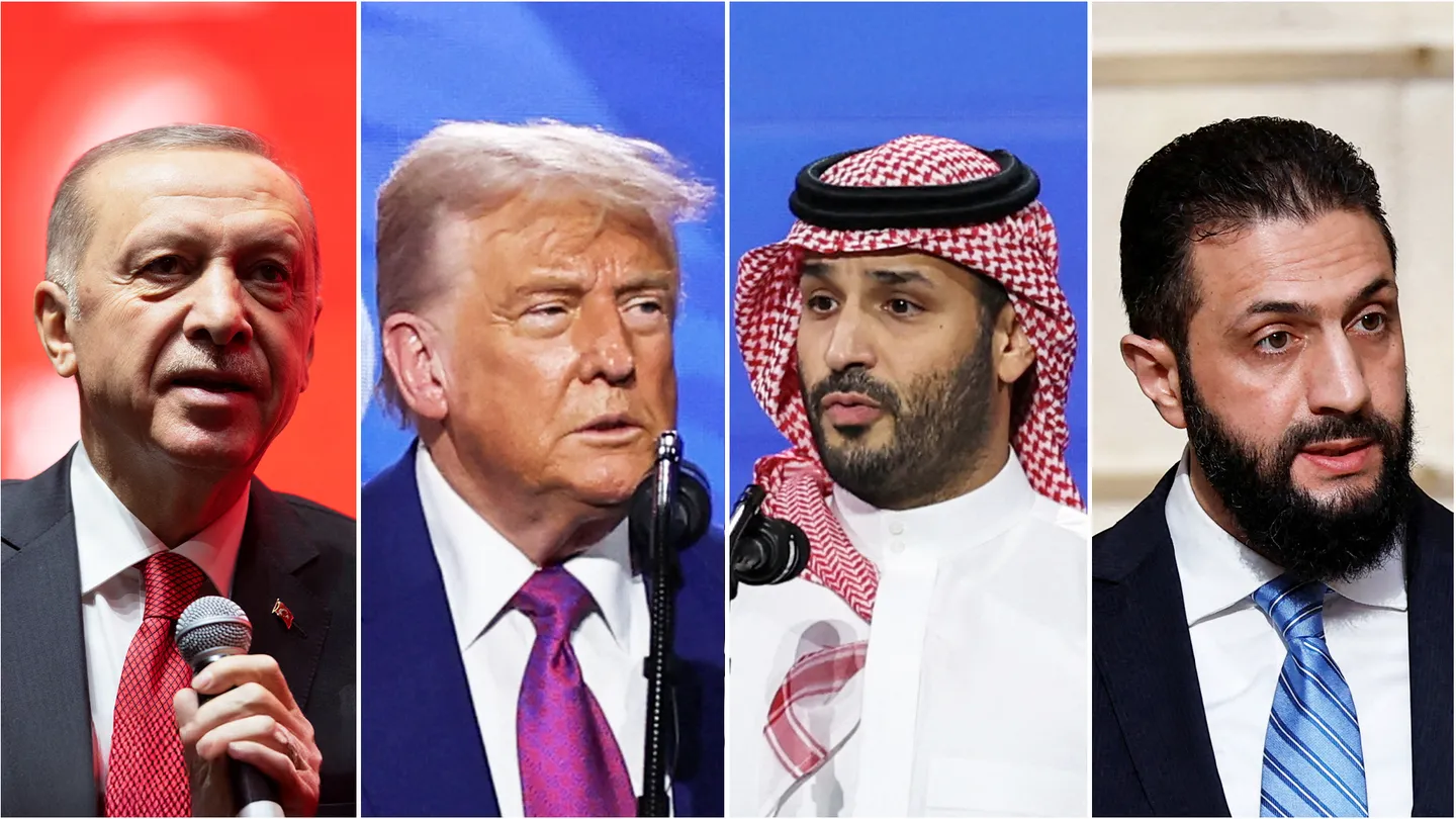 US lifts Syria sanctions for 'fresh start', says Trump after meeting Turkish, Saudi, Syrian leaders